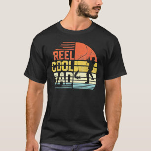 Männer Wirklich Cooler Vater Fisch Angeln Fischer T-Shirt