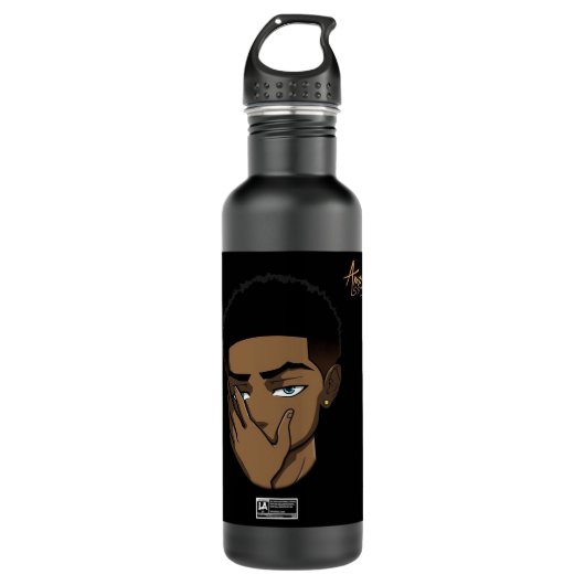 Männer XXX Tentacion Coole Geschenke Edelstahlflasche (Vorderseite)