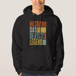 Männer Zahnarzt Ehemann Vater Legendärer Vater Bes Hoodie