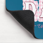 Männer Zeit Papa Bald Vati Baby Mousepad (Ecke)
