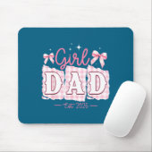 Männer Zeit Papa Bald Vati Baby Mousepad (Mit Mouse)