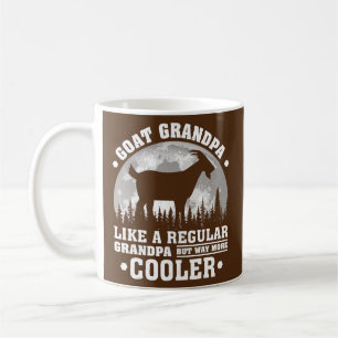 Männer Ziegen Opa Lustig Mond Vintage Ziegen Kaffeetasse