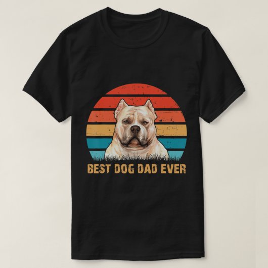Männer zitieren den besten Vater für Hunde, der je T-Shirt (Design vorne)