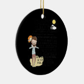 Männer zu meiner Tochter, wenn Sie mich Vater Dadd Keramik Ornament (Rechts)