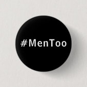 Männer zu #mento gegen Gewalt gegenüber Männern Button (Vorderseite)
