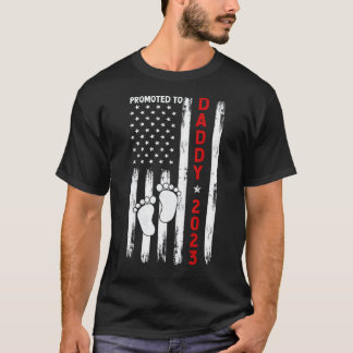 Männer zum ersten Mal Vatertag 2023 bei Daddy befö T-Shirt
