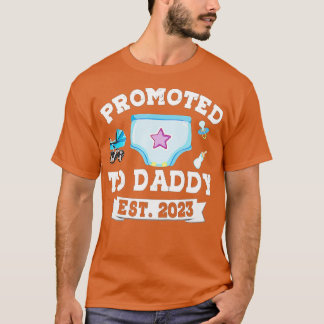 Männer zum ersten Mal Vatertag 2023 bei Daddy befö T-Shirt