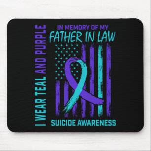 Männer Zum Gedenken an den Schwiegervater Suizidbe Mousepad