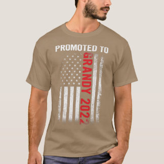 Männer zum Großvater 2022 Vatertag Patrioti beförd T-Shirt