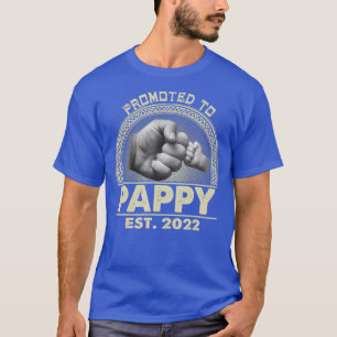 Männer zum Pappy 2022 befördert Lustiges Geschenk T-Shirt