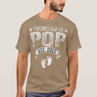 Männer zum Pop Est 2023 Gewitterte neue Großstadt T-Shirt