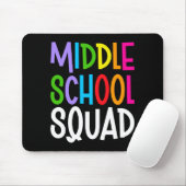 Männer zurück zur Schule Mittelschule-Squad-Team Mousepad (Mit Mouse)