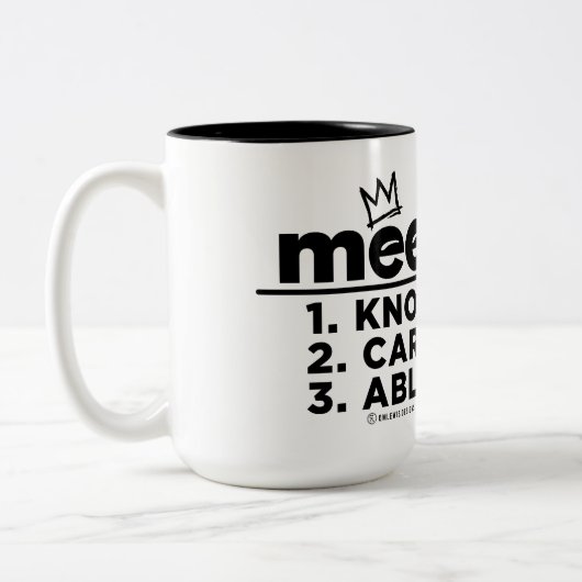 MÄNNER ZWEIFARBIGE TASSE (Links)