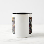 Männer Zweifarbige Tasse (Mittel)