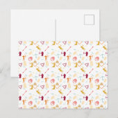 Männerarchie - Boys Bow and Arrow Pattern Postkarte (Vorne/Hinten)
