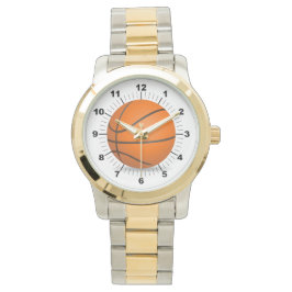 Männerbasketball Oversized Two-Tone-Armbanduhr Armbanduhr