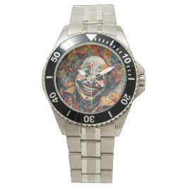 Männerclown-Uhr Armbanduhr