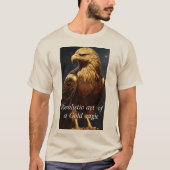 Männerdesignter T - Shirt (Vorderseite)