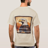 Männerdesignter T - Shirt (Rückseite)