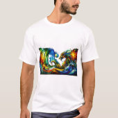 Männerdrache-T - Shirt (Vorderseite)