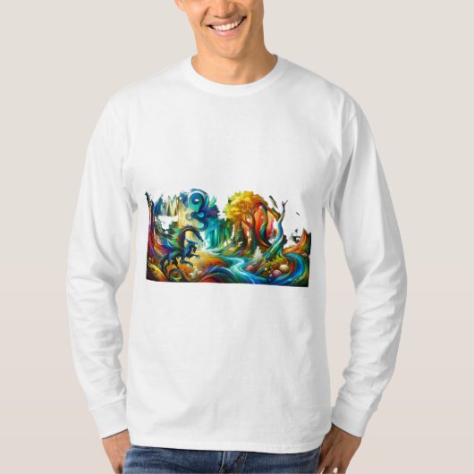 Männerdrache-T - Shirt (Vorderseite)