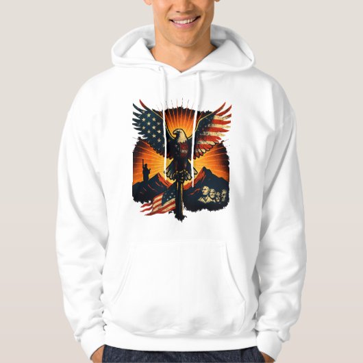 Männereinfaches Hooded Sweatshirt - Alltagskomfort (Vorderseite)