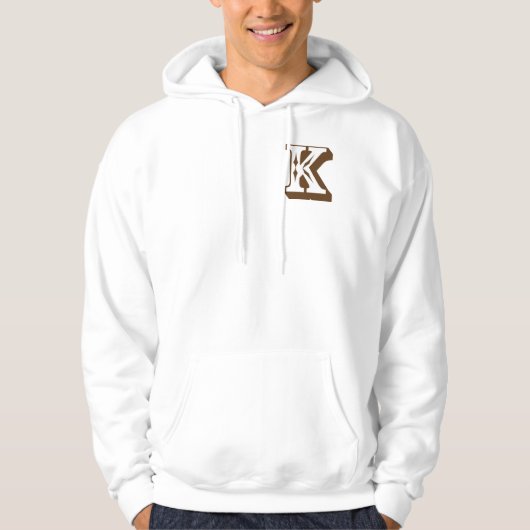 Männerfass Hoodie (Vorderseite)