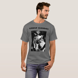 Männerfreundliches Cooles, modernes Cowboy T-Shirt