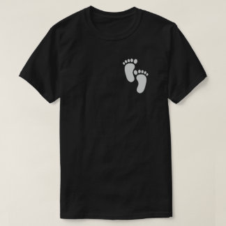 Männerfußabdruck T-Shirt