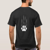 Männerfußball T-Shirt (Rückseite)