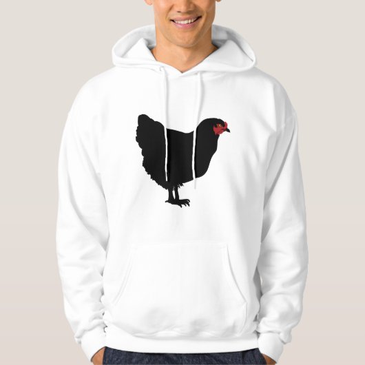 Männergedecktes Sweatshirt ROOSTER & HEN (Vorderseite)