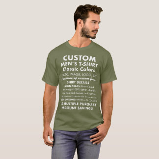 Männergewohnheitsgemäße Personalisierte Ermüdung G T-Shirt