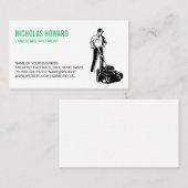 Männergräse | Rasenmäher Visitenkarte (Vorne/Hinten)