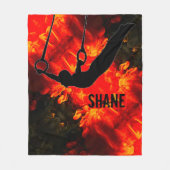 Männergymnastik - Lava zerstörerisches Fleece Blan (Vorderseite)