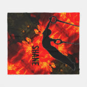 Männergymnastik - Lava zerstörerisches Fleece Blan (Vorderseite (Horizontal))