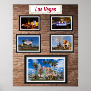 Männerhöhle Kunst Las Vegas. Poster