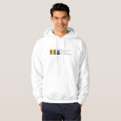 Männerhoodie (Farblogo) Hoodie (Vorne ganz)