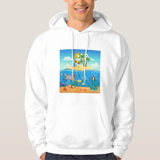 Männerhoodie Hoodie (Vorderseite)