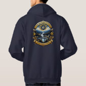 Männerhoodie Hoodie (Rückseite)