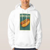 Männerhoodie mit Retro-Logo Hoodie (Vorderseite)