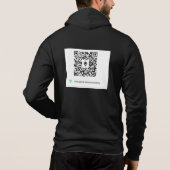 Männerhoodies mit Zipper Hoodie (Rückseite)