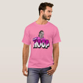 Männerhoop-Pink-Shirt T-Shirt (Vorne ganz)