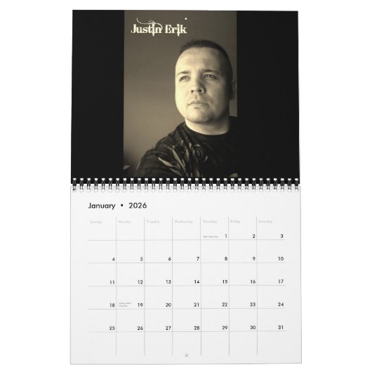 Männerkalender Kalender (Jan 2026)