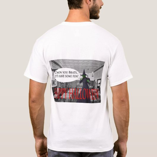 Männerkatze T-Shirt (Rückseite)