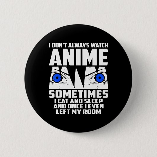 Männerkleidung für Männer Anime Bekleidung für Män Button (Vorderseite)