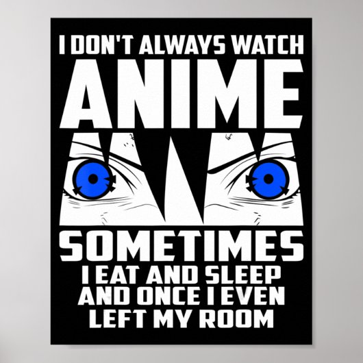 Männerkleidung für Männer Anime Bekleidung für Män Poster (Vorne)