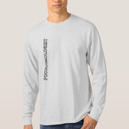Männerlangärmeliger T - Shirt (Vorderseite)