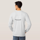 Männerlangärmeliger T - Shirt (Schwarz voll)