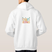 Männermodejacke Hoodie (Rückseite)