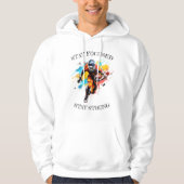 Männermotivation Hoodie (Vorderseite)